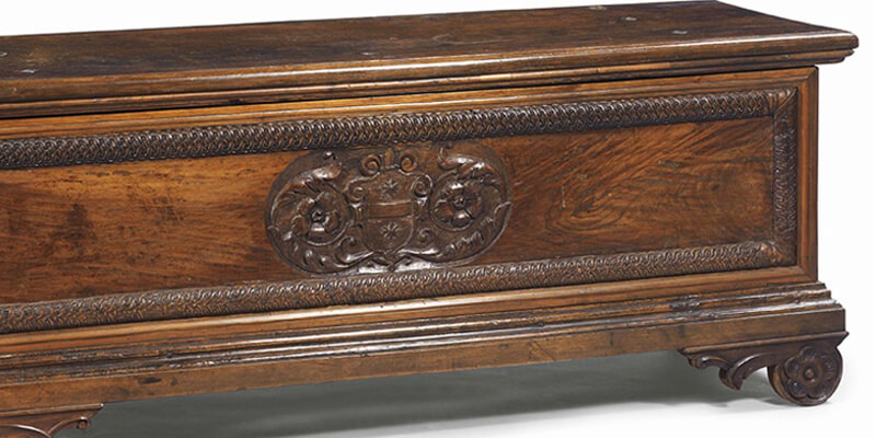 cassapanca stile antico